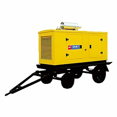 120kw -50 Hz -400 V Trailer Type Diesel Generator Set