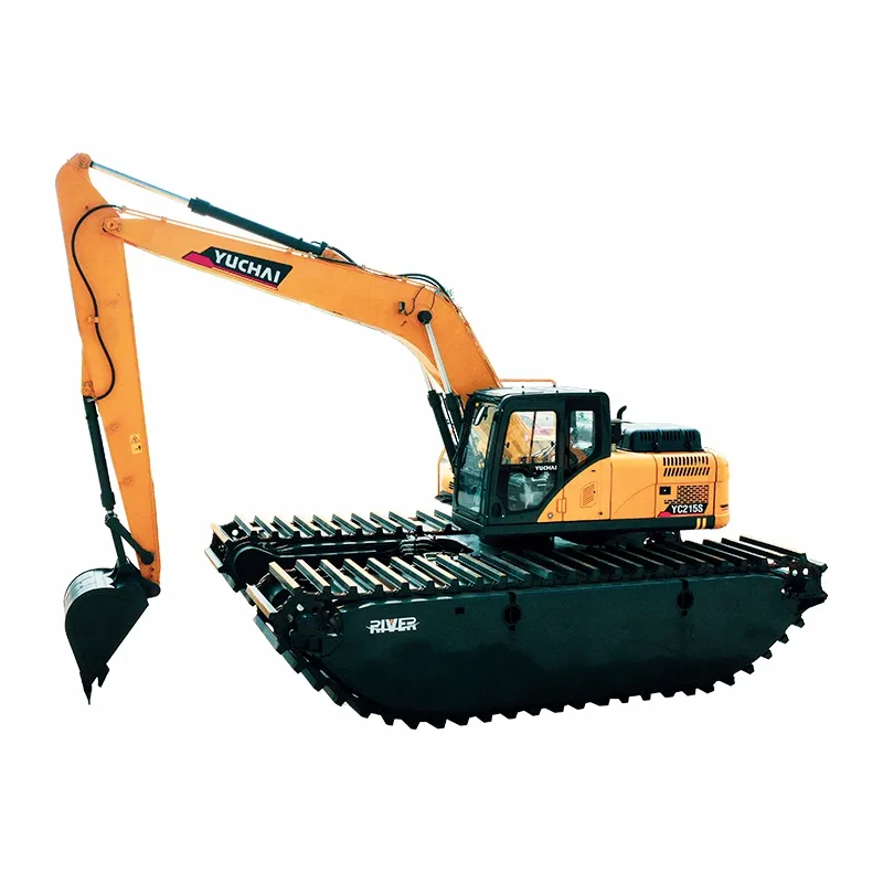 YC215S amfibiska grävmaskin